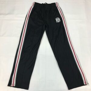 Vintage Aeropostale Mens Small Athletic Track Pants Ankle Zip Heavyweight Stripe